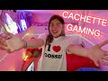 Room tour cachette gaming gante  surprise pour pink lily 