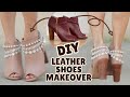 Leather Booties MAKEOVER! (Red to NUDE!)| DIY with Orly Shani