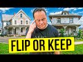 The mindset behind flipping vs renting properties  my real estate investing strategy