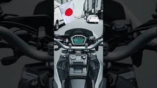 🌷 일본 긴자 거리를 질주하는 오토바이 소리❣️The sound of a motorcycle speeding down the streets of Ginza, Japan