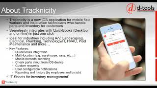 Bridging the Inventory Management Gap with Tracknicity and D-Tools