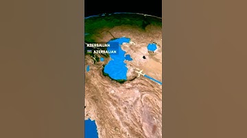 India to Azerbaijan Flight Map Animation ( FREE TO USE ) #travel #map #animation