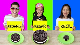 Tantangan Makan Porsi Besar Sedang Dan Kecil