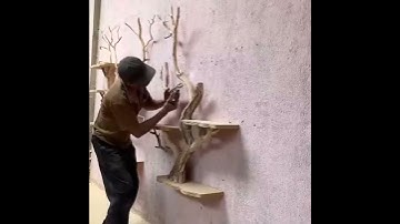 How to Assemble a Handmade Tree Bookshelf | Step by Step Guide