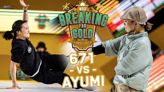 671 vs Ayumi | SEMI FINAL | BFG World Series Brazil 2023