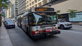 CTA Bus Route 6 Ride: Washington & Monroe - S Hyde Park & 54th 
