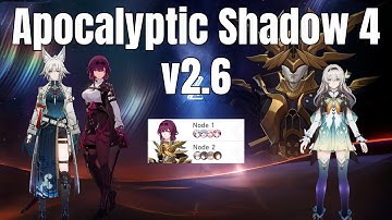 Apocalyptic Shadow 4 - Feixiao E0S0 & Firefly E0S0 - Honkai: Star Rail v2.6
