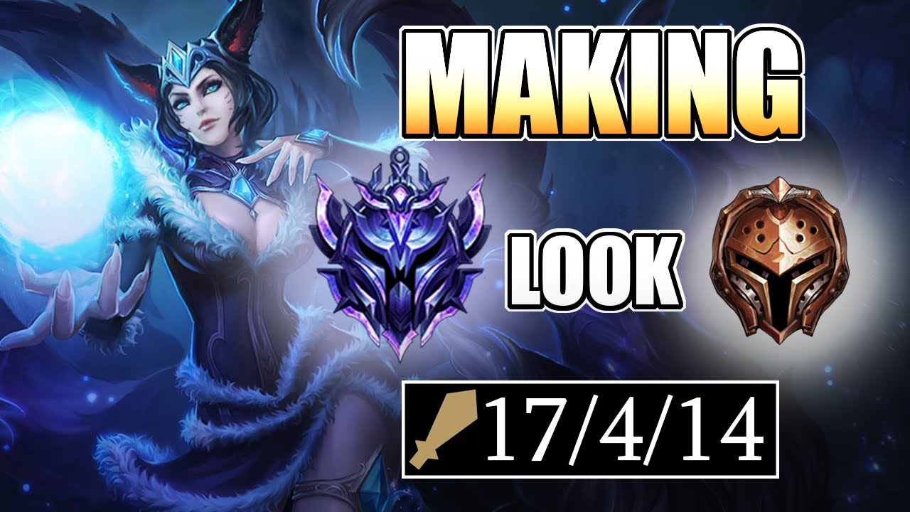 Making Diamond Players Look BRONZE ~ Rank 1 Ahri LegitKorea