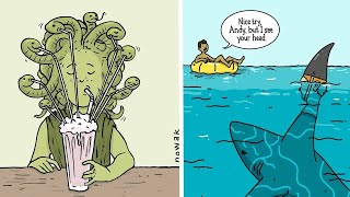 Funny Single Panel Comics By Joseph Nowak