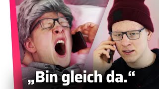 Wenn Leute immer unpünktlich sind.