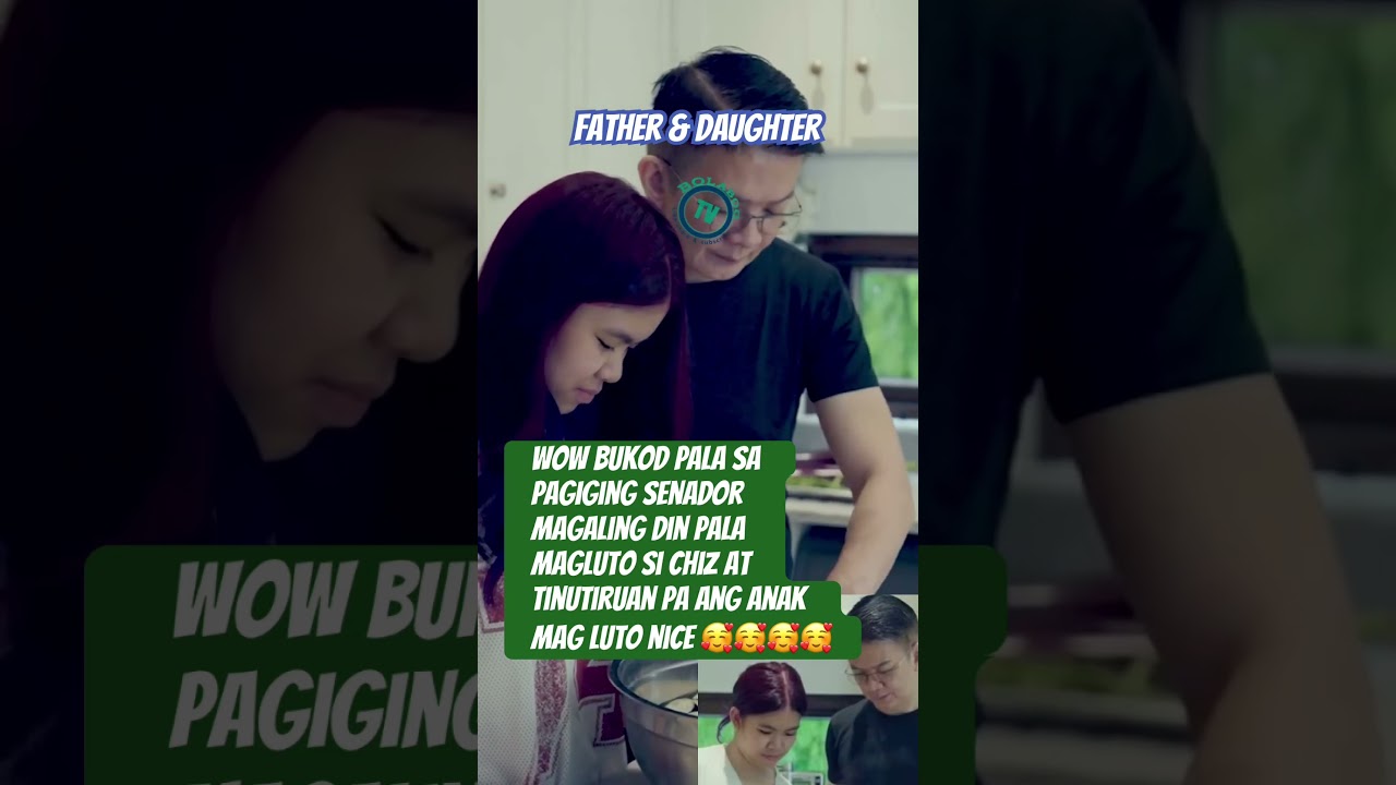 CHIZ ESCUDERO TINURUAN ANG BABAE NIYANG ANAK MAG LUTO #chizescudero