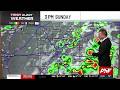 First Alert Forecast: Staying humid today with rain likely east of Atlanta