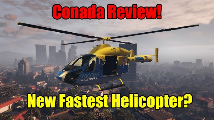 NV99  GTA V: NOVO helicóptero Buckingham Conada - DLC CRIMINAL ENTERPRISES