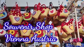 Shopping in the Souvenir Shop/Vienna Austria