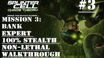 Splinter Cell Chaos Theory Mission 3 100% Stealth Walkthrough No Commentary