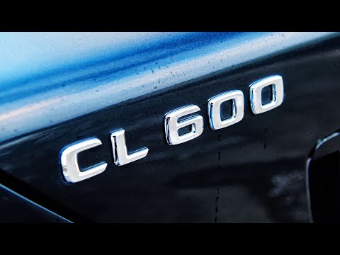 C140 Mercedes-Benz CL 600 powerful coupe S-class 140 series, 1996