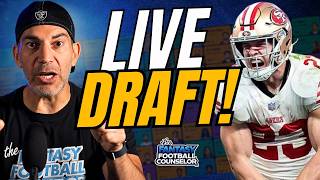 Fantasy Football Draft LIVE | Draft Season KICK OFF!