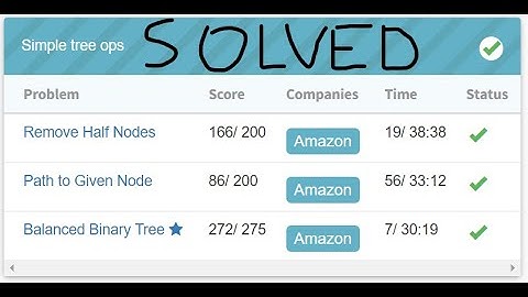 13 REVISION SIMPLE TREE OPS (Tree)-Interviewbit #tree#programming#bst