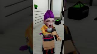 Download Lagu He tried to rob Fake Rumi's house but then this happened... 😱#shorts MP3 Download Lagu He tried to rob Fake Rumi's house but then this happened... 😱#shorts MP3
