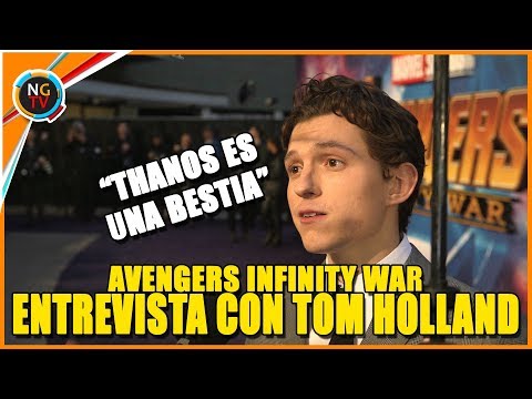 Entrevista con Tom Holland -Avengers Infinity War London Fan Fest 2018