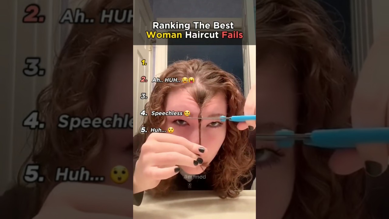Ranking the Worst Woman Haircut Fails Ever! #funny #fails