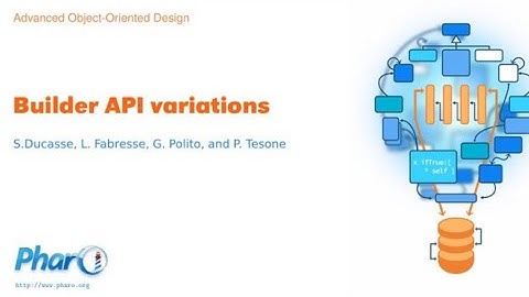 [7.7]  Builder API variations - Advanced Object-Oriented Design MOOC