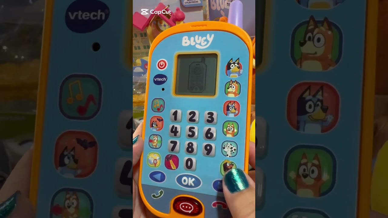  Vtech Bluey Ring Phone Cute Toys