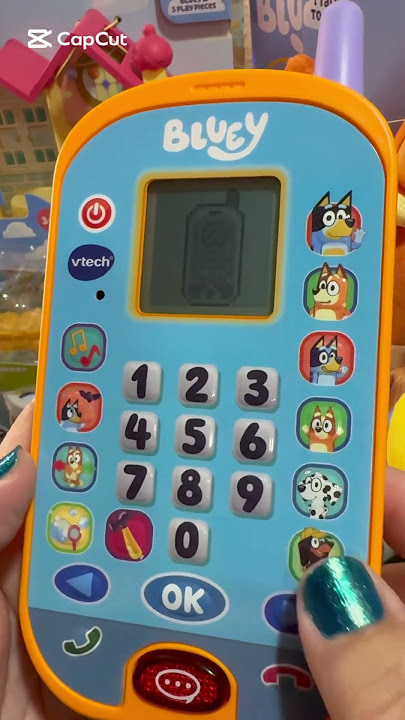 🩵Vtech Bluey Ring Ring Phone #bluey #cute #phone #toys