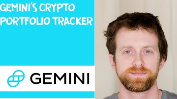 Gemini’s crypto portfolio tracker