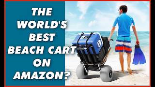 IS THIS THE BEST BEACH CART? VEVOR Beach Dolly Cart with Big Wheels for Sand