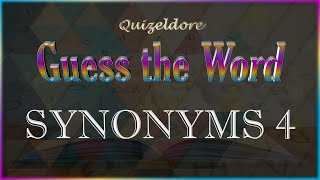 Guess the Word: Synonyms 4 | Scrambled Letters Word Game screenshot 5