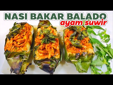 Nasi Bakar Ayam Balado
