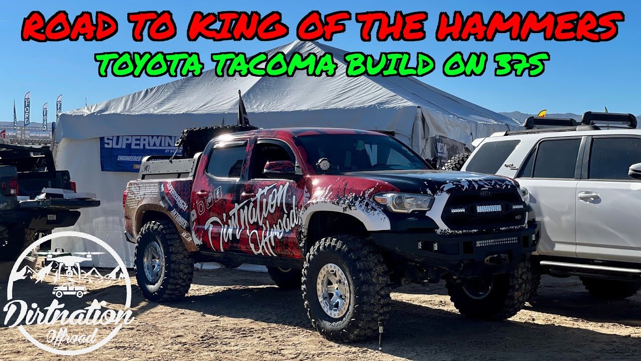 37s, new wrap, fiberglass fenders and more! Building our Toyota for King of the Hammers