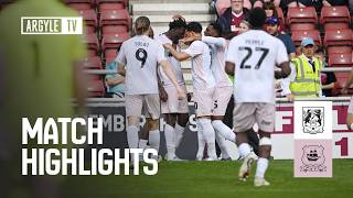 Match Highlights | Northampton Town v Argyle