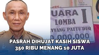 NASIB Kepsek SMK 2 Majane Ngaku Pasrah Dihujat Gegara Kasih 350 Ribu ke Siswi yang Menang 10 Juta