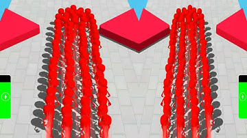 CROWD RUNNERS ALL LEVELS #150 GAMEPLAY WALKTHROUGH PART 25