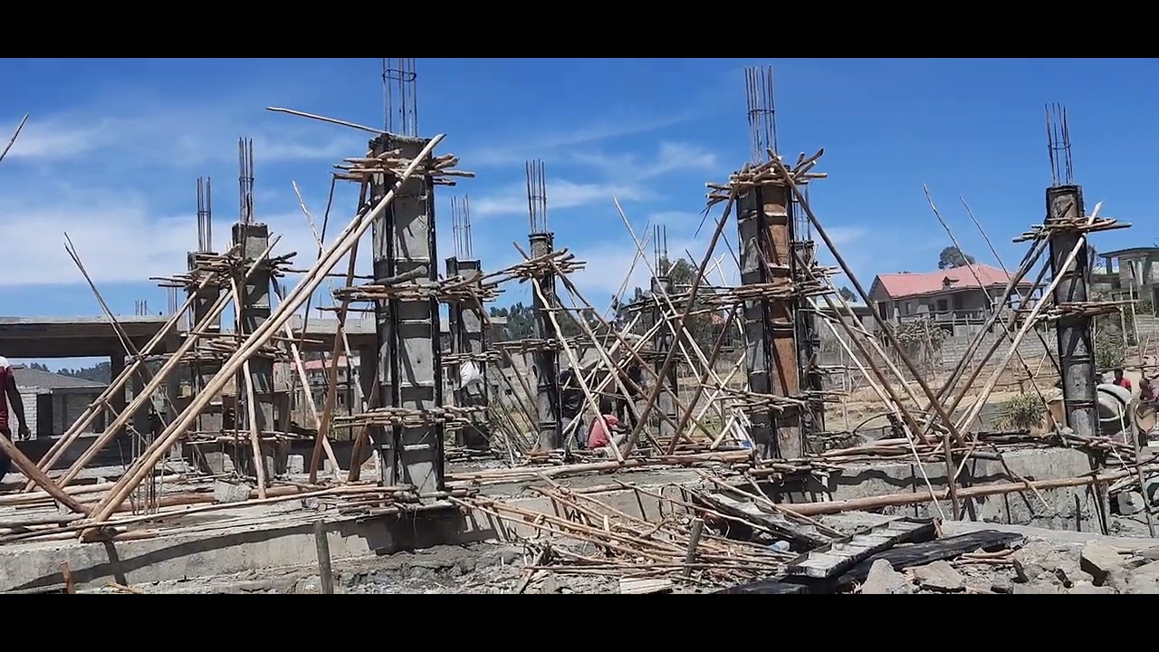 Construction Site - Column Concrete Pouring Supervision Work (Checklist) By Abel Muluken