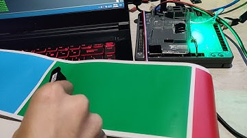 REV Color Sensor test with WPILib AddressableLED feedback