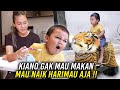 MAMAH PUSING, KIANO GA MAU MAKAN ‼️ MAUNYA NAIK HARIMAU TRUS ‼️