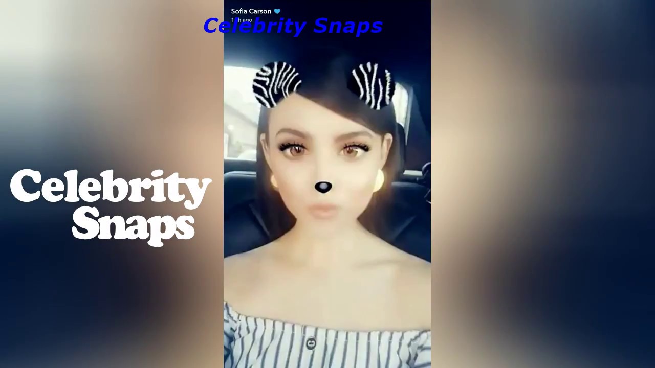 Sofia Carson Snapchat Stories June 23th 2017 Celebrity Snaps