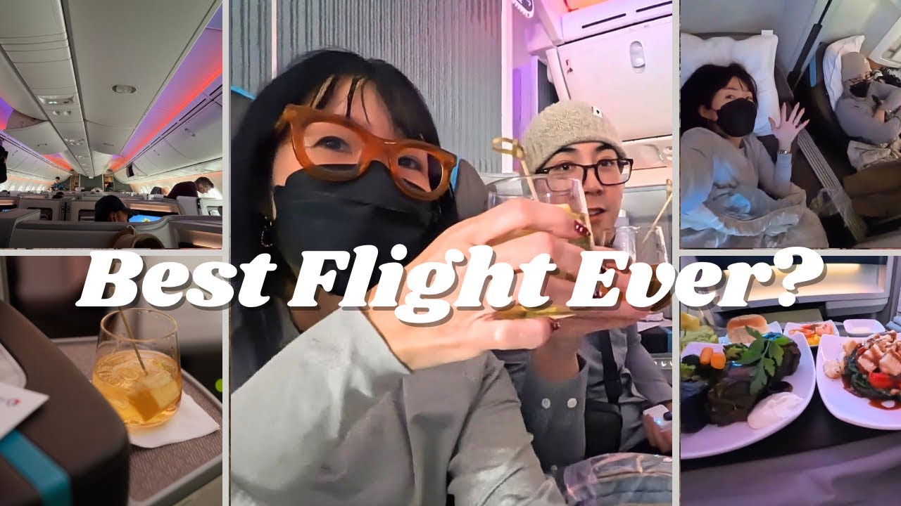 Japan Vlog l Flying Hawaiian Airlines Leihoku Suites to Japan