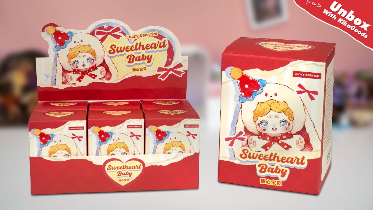 Unboxing Lucky Deer Nai Sweetheart Baby Series Plush Blind Box