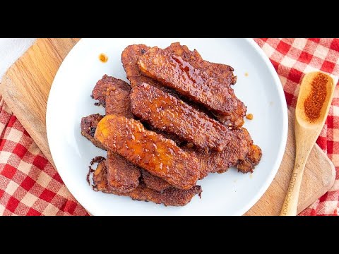 Tempeh Bacon Liquid Smoke