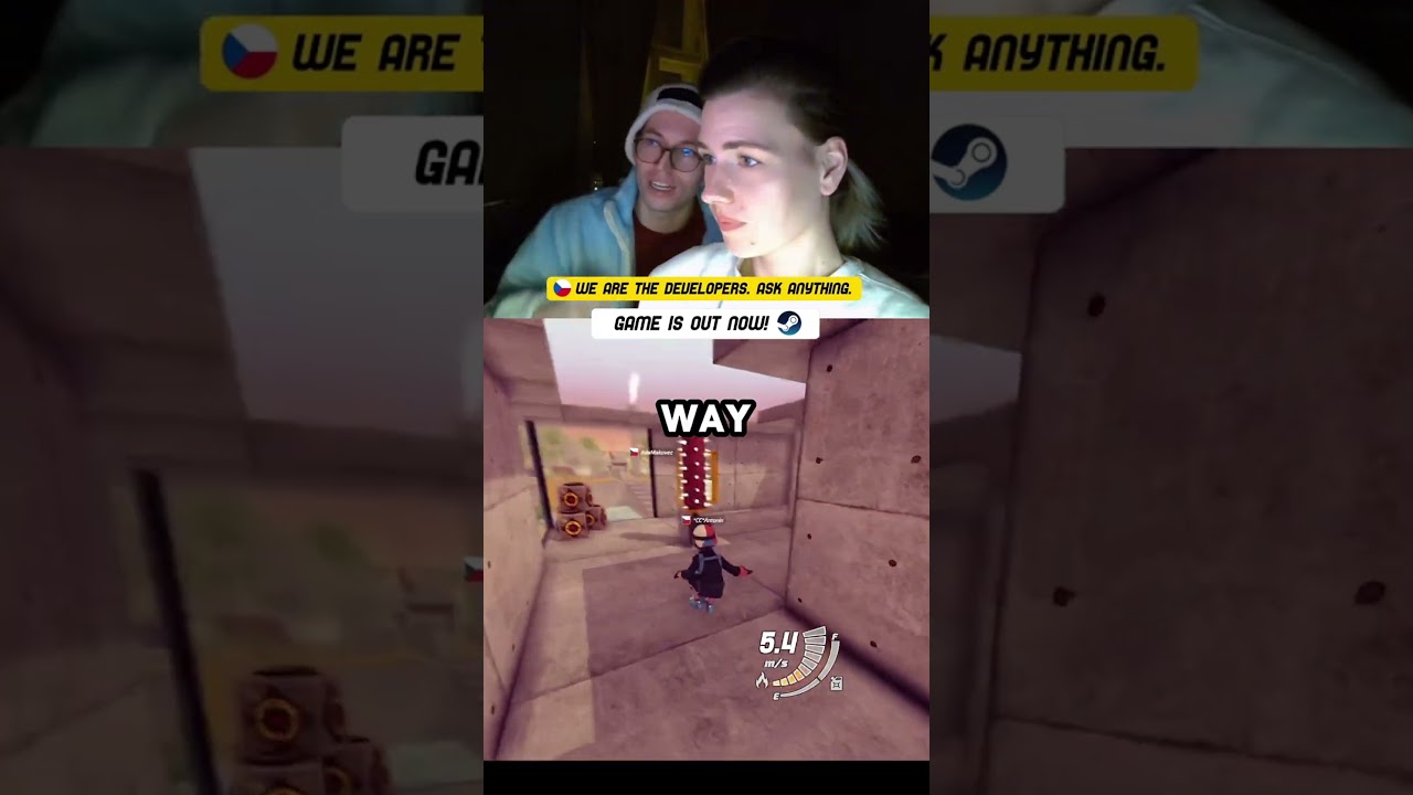 Training My Wife At Playing Rocket Boots Mania