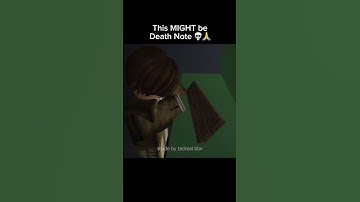 Death Note in Jujutsu Shenanigans 📓📓 #jjs #jujutsushenanigans #deathnote  #roblox #fyp