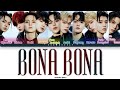 Treasure   bona bona lyrics color coded hanromeng