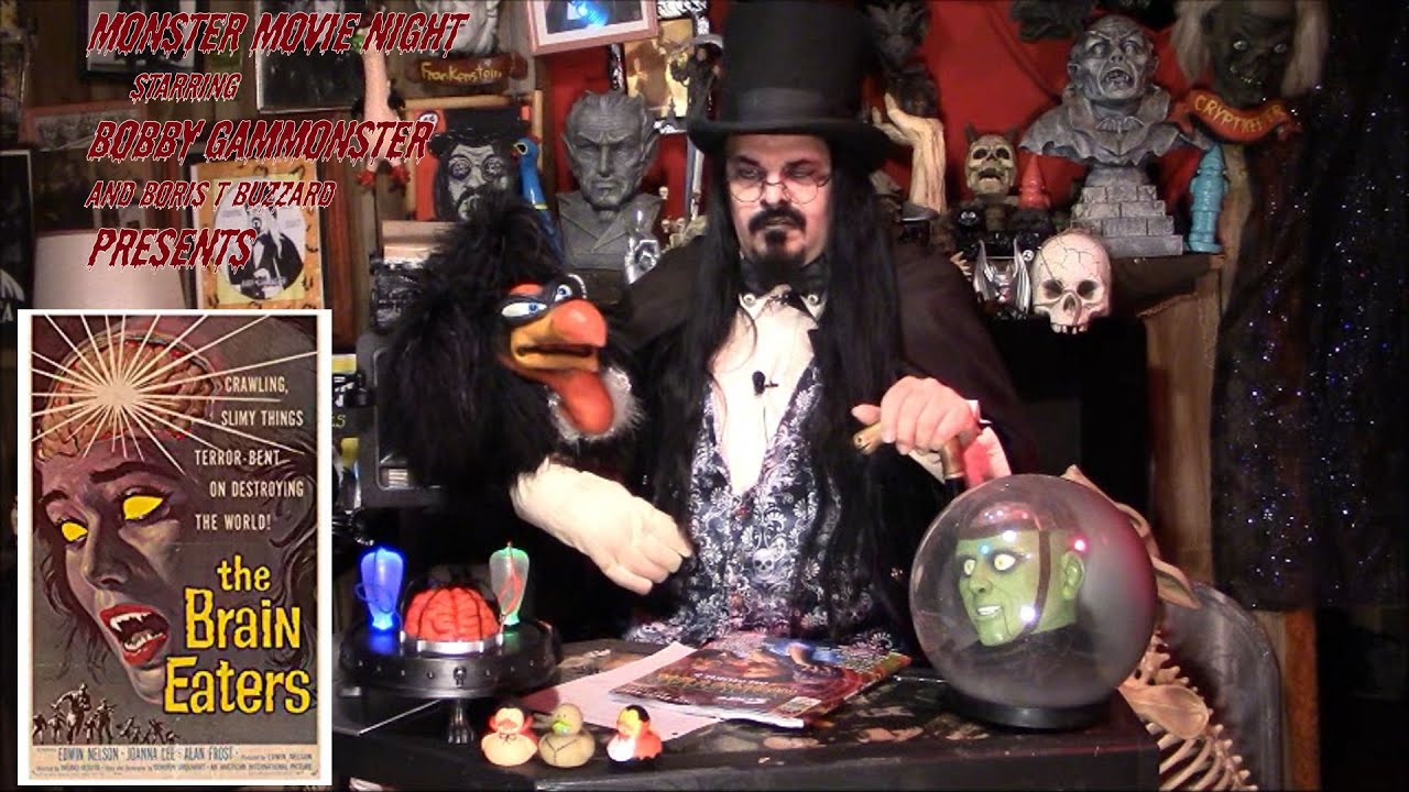 Monster Movie NIght The Brain Eaters Season 11 Episode 5 Ep 224 - YouTube