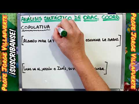 Gramática 33 - Análisis Sintáctico de Oraciones Coordinadas (1° parte)