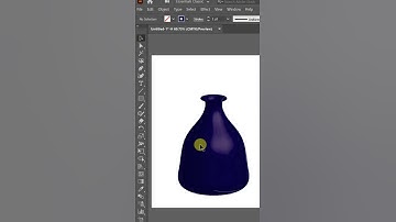 Beautiful 3D Vase Effect in Seconds | Adobe Illustrator #viral