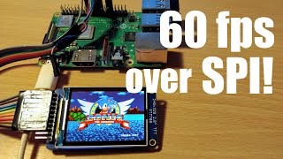 60fps on an SPI display using the Raspberry Pi and fbcp-ili9341 (includes fix for 320x240 ST7789) by Scott Marley 51,079 views 4 years ago 14 minutes, 45 seconds